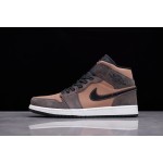 Air Jordan 1 Mid earthy brown