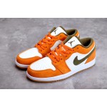 Air Jordan AJ1 Low Beige Green