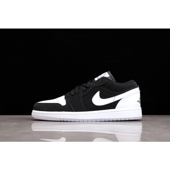 Air Jordan AJ1 Low AJ1 Black and White Panda Low Top