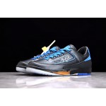 Air Jordan AJ2 Black Royal Blue Raptor Blue