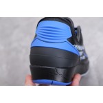 Air Jordan AJ2 Black Royal Blue Raptor Blue