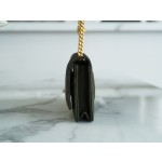 𝗖𝗛𝗔𝗡𝗘𝗟✦ 𝟮𝟐𝑲 Adjustment gold bead clasp Double C 𝗹𝗼𝗴𝗼 embossed small gold column woc adjustable buckle Cuban green