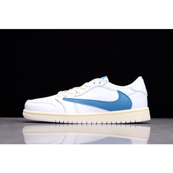 Air Jordan 1 Low white and blue