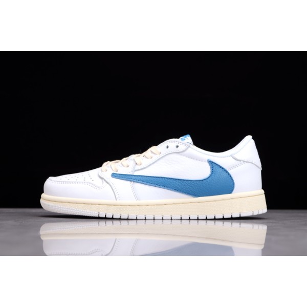 Air Jordan 1 Low white and blue
