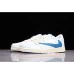 Air Jordan 1 Low white and blue