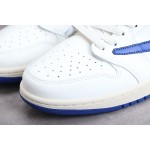Air Jordan 1 Low white and blue