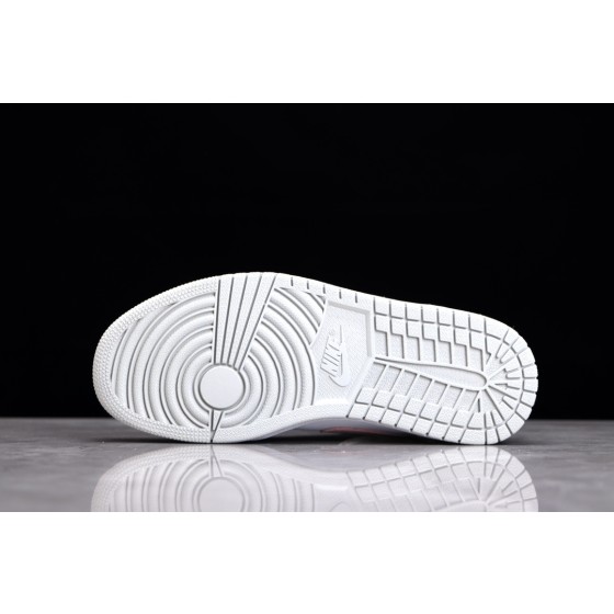 Air Jordan 1 Mid SE "Light Iron Ore" Grijs en Wit Roze