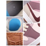 Air Jordan 1 Mid Red Bean Milk Tea