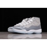 Air Jordan 11 High Top Grijs Wit Koel Grijs