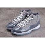Air Jordan 11 High Top Grijs Wit Koel Grijs