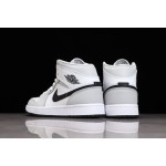 Air Jordan 1 Mid New Smoke Grey