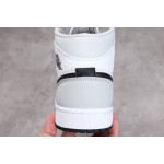 Air Jordan 1 Mid New Smoke Grey