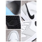 Air Jordan 1 Mid New Smoke Grey