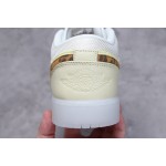 Air Jordan 1 Low low top beige luipaard print