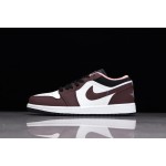 Air Jordan 1 low low top maroon roze