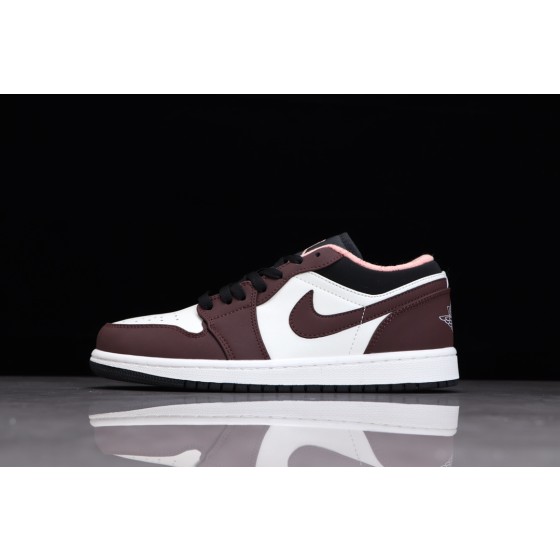 Air Jordan 1 low low top maroon roze