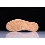 Air Jordan 1 laag AJ1 Wit Geel Melk Teal