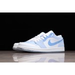 Air Jordan 1 Laag Blauw & Wit