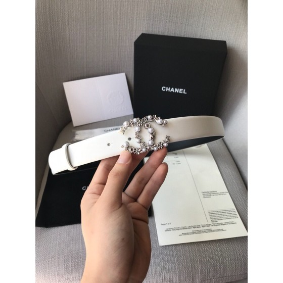 𝗖𝗛𝗔𝗡𝗘𝗟 Imported calfskin belt