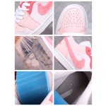 Air Jordan 1 Low Pink Velvet Hookt