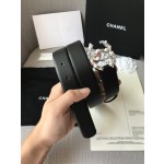 𝗖𝗛𝗔𝗡𝗘𝗟 Imported calfskin belt