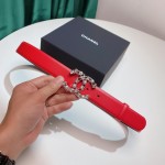 𝗖𝗛𝗔𝗡𝗘𝗟 Chanel Belt Calfskin & Heavy Metal