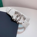 𝗖𝗛𝗔𝗡𝗘𝗟 Belt Calfskin & Heavy Metal