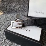 GUCCI imported calfskin embossed