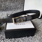 GUCCI imported calfskin embossed