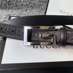 GUCCI imported calfskin embossed