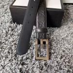 GUCCI imported calfskin embossed