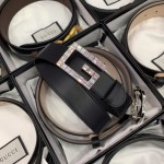 GUCCI imported calfskin with rectangular G