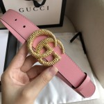GUCCI Imported Top Layer Bottom Double G Wheat Ear Buckle