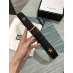 GUCCI head layer pigskin pattern bronzing little bee star craft