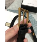 GUCCI head layer pigskin pattern bronzing little bee star craft