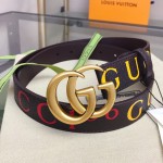 GUCCI 100th Anniversary Special Series Double G Buckle Belt