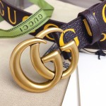 GUCCI 100th Anniversary Special Series Double G Buckle Belt