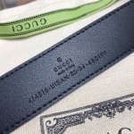 GUCCI Double G Buckle Narrow Belt