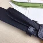 GUCCI Double G Buckle Narrow Belt