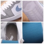 Air Jordan 1 Mid Wolf Grey