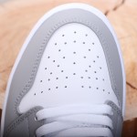 Air Jordan 1 Low Top Smoke Grey White