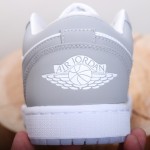 Air Jordan 1 Low Top Smoke Grey White