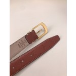 LOUIS VUITTO belt is double-sided with Italian original custom imported cowhide embossing