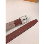 LOUIS VUITTO belt is double-sided with Italian original custom imported cowhide embossing