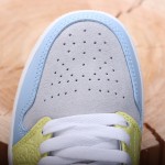 Air Jordan 1 Mid coloured patchwork