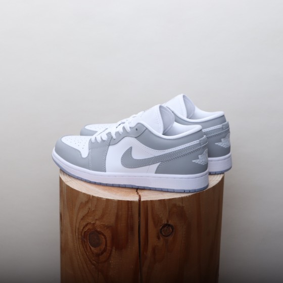 Air Jordan 1 Smoke White Low Top