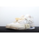 Air Jordan 4 Beige/Sand White