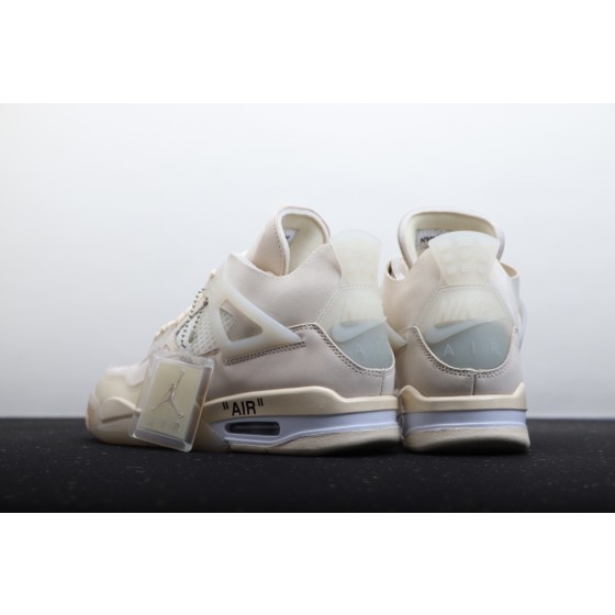 Air Jordan 4 米白色/沙白