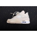 Air Jordan 4 Beige/Sand White