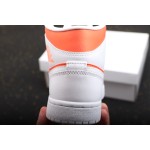Air Jordan 1 Mid White Orange Summer Orange